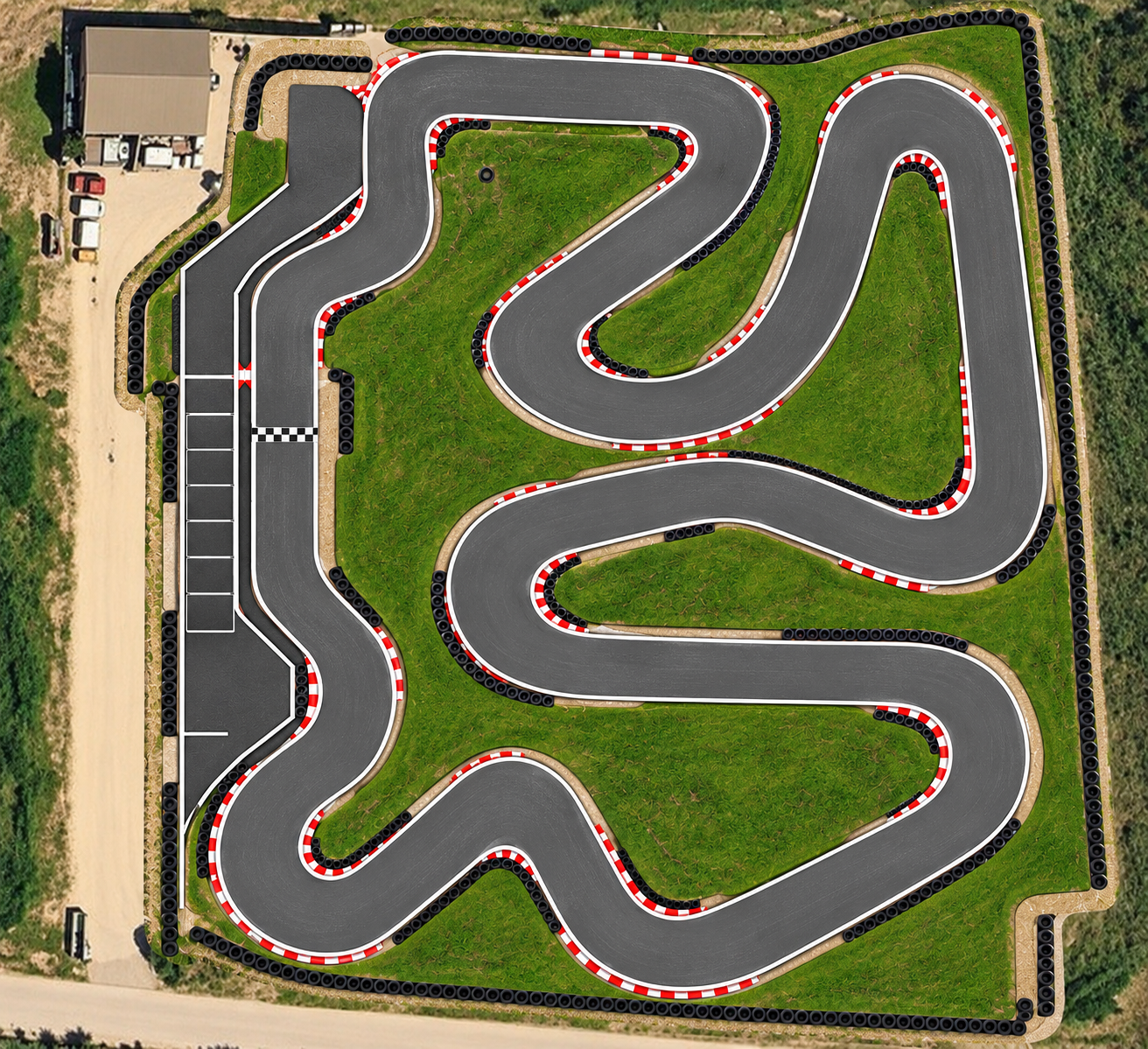 Trazado de Karting W28 Chiclana